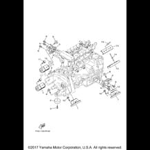 ENGINE MOUNT pour Yamaha 2016 WaveRunner VX CRUISER VX1050BR VX DELUXE - VX1050AR - 2016