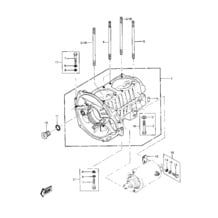 Crankcase pour Kawasaki 1987 JS440