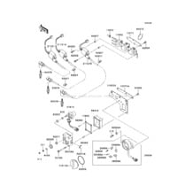 Ignition System(JH1100-B3/B4) pour Kawasaki 2004 Ultra 130