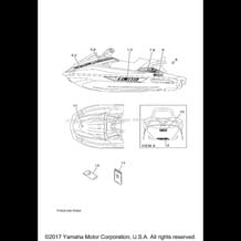 GRAPHICS pour Yamaha 2016 WaveRunner VX LIMITED - VX1050FR - 2016