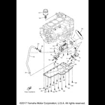 OIL PUMP pour Yamaha 2016 WaveRunner VX LIMITED - VX1050FR - 2016