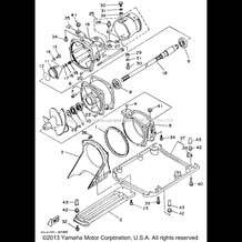 JET UNIT 1 pour Yamaha 1994 WaveRunner WAVE RUNNER VXR - WRB650S - 1994