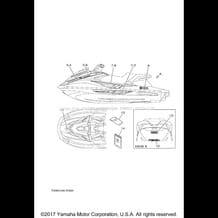 GRAPHICS pour Yamaha 2016 WaveRunner VXR - VX1800AR - 2016