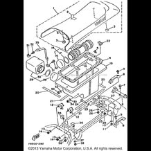 SEAT pour Yamaha 1994 WaveRunner WAVE RUNNER VXR 650 (WRB650) 1994