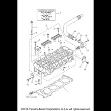 CYLINDER 2 pour Yamaha 2016 WaveRunner WAVE RUNNER FX HO - FB1800R - 2016