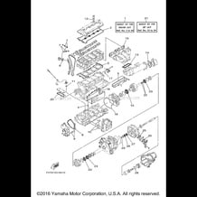 REPAIR KIT 1 pour Yamaha 2016 WaveRunner WAVE RUNNER FX HO - FB1800R - 2016