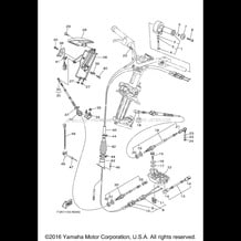CONTROL CABLE pour Yamaha 2016 WaveRunner WAVERUNNER FZR - GX1800R - 2016