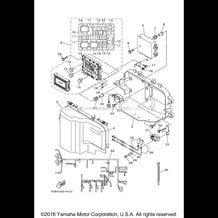 ELECTRICAL 1 pour Yamaha 2016 WaveRunner WAVERUNNER FZR - GX1800R - 2016