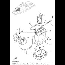 ELECTRICAL 2 pour Yamaha 1995 WaveRunner FX-1 - FX700T - 1995