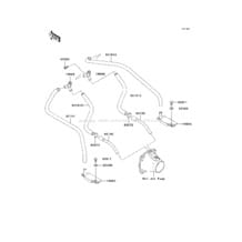 Bilge System pour Kawasaki 2005 900 STX