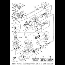 GASKET KIT pour Yamaha 1995 WaveRunner FX-1 - FX700T - 1995