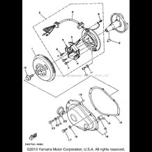 GENERATOR pour Yamaha 1995 WaveRunner FX-1 - FX700T - 1995