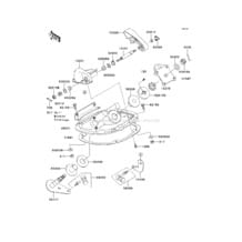 Handle Pole pour Kawasaki 2005 900 STX