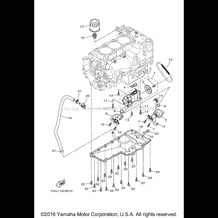 OIL PUMP pour Yamaha 2016 WaveRunner WAVERUNNER V1 - VX1050ER - 2016