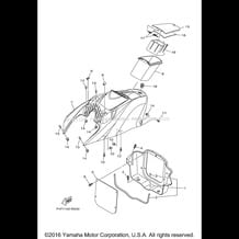 ENGINE HATCH 1 pour Yamaha 2016 WaveRunner WAVERUNNER V1 SPORT - VX1050DR - 2016