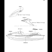 Decals pour Kawasaki 2005 STX-12F