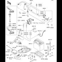 Electrical Equipment pour Kawasaki 2005 STX-12F