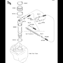 Fuel Pump pour Kawasaki 2005 STX-12F