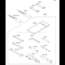 Owner's Tools pour Kawasaki 2005 STX-12F