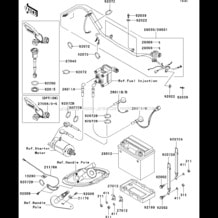 Electrical Equipment pour Kawasaki 2005 STX-15F