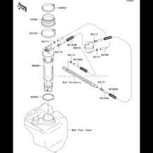 Fuel Pump(A2) pour Kawasaki 2005 STX-15F