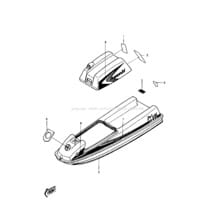 Labels (JS440-A11) pour Kawasaki 1987 JS440