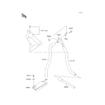 Bilge System pour Kawasaki 2006 800 SX-R