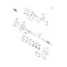 Drive Shaft pour Kawasaki 2006 800 SX-R