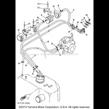 FUEL pour Yamaha 1995 WaveRunner SUPER JET - SJ700T - 1995