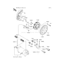 Generator pour Kawasaki 2006 800 SX-R