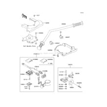 Handlebar pour Kawasaki 2006 800 SX-R