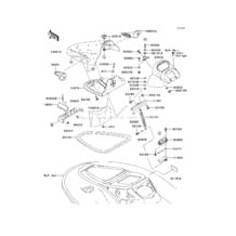 Hull Front Fittings pour Kawasaki 2006 900 STX