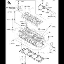 Cylinder Head pour Kawasaki 2006 STX-12F