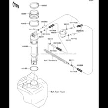 Fuel Pump pour Kawasaki 2006 STX-12F