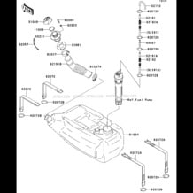 Fuel Tank(D6F) pour Kawasaki 2006 STX-12F