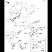 Handlebar pour Kawasaki 2006 STX-12F