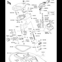 Hull Front Fittings pour Kawasaki 2006 STX-12F