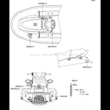 Labels pour Kawasaki 2006 STX-12F