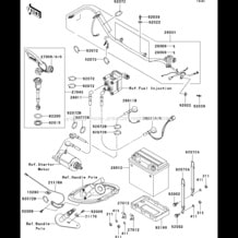 Electrical Equipment(A6F/A7F) pour Kawasaki 2006 STX-15F