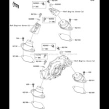 Engine Mount pour Kawasaki 2006 STX-15F