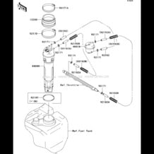 Fuel Pump pour Kawasaki 2006 STX-15F