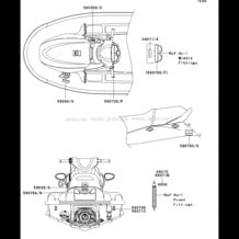 Labels pour Kawasaki 2006 STX-15F