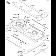 Pads pour Kawasaki 2006 STX-15F