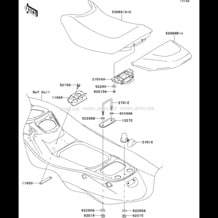 Seat pour Kawasaki 2006 STX-15F