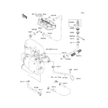 Cooling pour Kawasaki 2007 800 SX-R