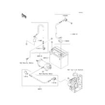 Electrical Equipment(A7F-AAF) pour Kawasaki 2007 800 SX-R