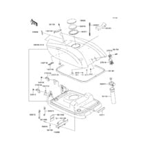 Engine Hood pour Kawasaki 2007 800 SX-R