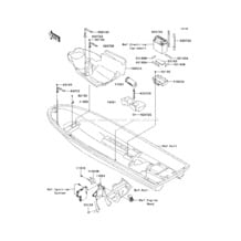 Hull Fittings pour Kawasaki 2007 800 SX-R