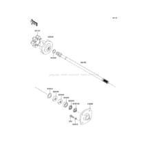 Drive Shaft pour Kawasaki 2007 Ultra 250X