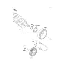 Generator pour Kawasaki 2007 Ultra 250X